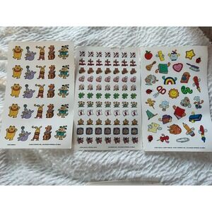 Vintage sticker lot